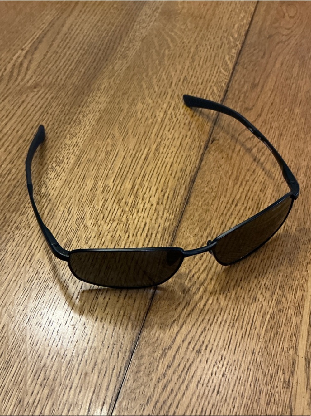 Men’s Nike Avid Square EVO589 black sunglasses. Spring hinges. Barely worn!